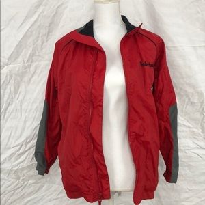 red jacket